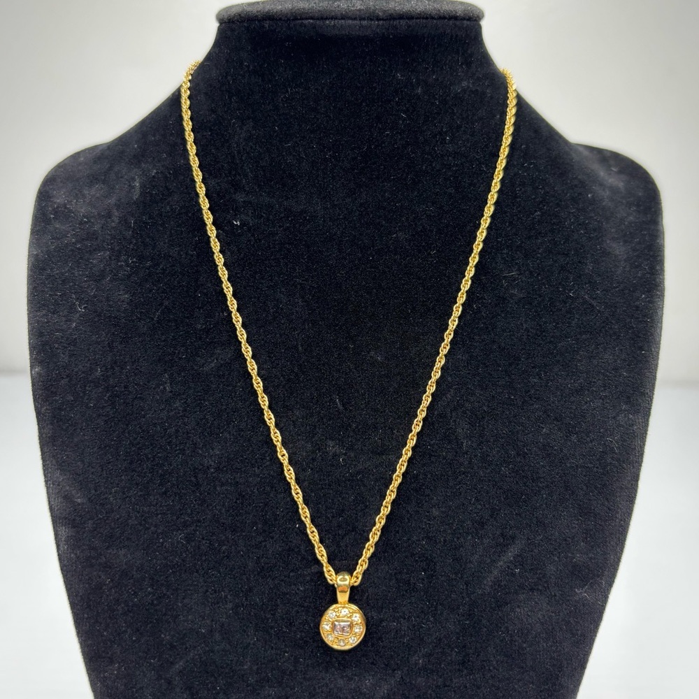 Nina Ricci Vintage Logo Necklace
